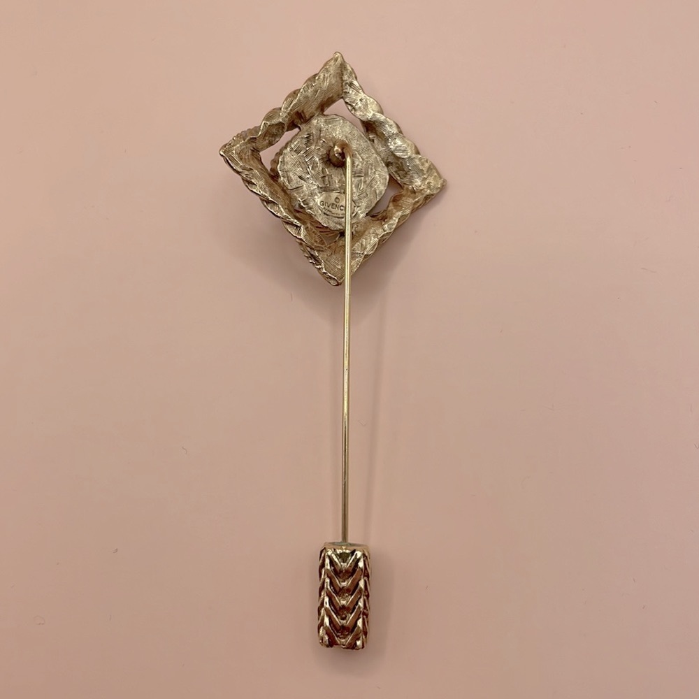 GIVENCHY Vintage Signed Stick Pin Brooch - Picture 6 of 9